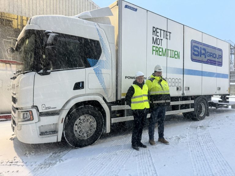 Feed giant makes 300km delivery in all electric truck despite freezing conditions