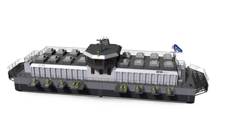 AKVA Group announces sale of two advanced feed barges
