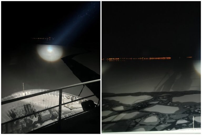 Coast Guard acts as huge iceberg threatens million-salmon farm