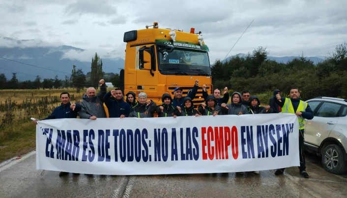 Turmoil in Chile as salmon workers block roads ahead of ruling on indigenous rights to coastal lands
