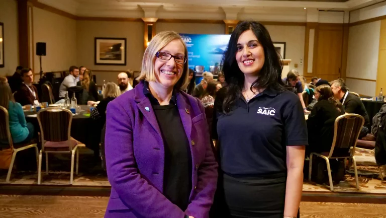 Alison Gray and Jillian Couto-Phoenix. Photo: SAIC