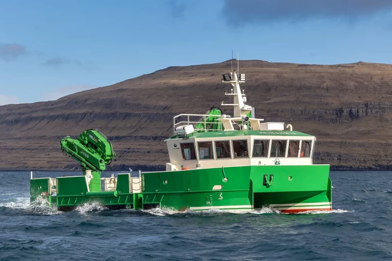 Faroese producer Hiddenfjord has taken delivery of its new work boat