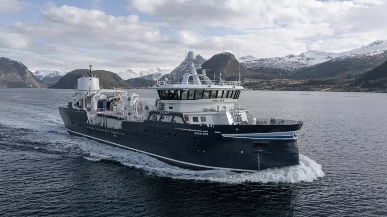 World’s largest wellboat operator takes delivery of huge new vessel