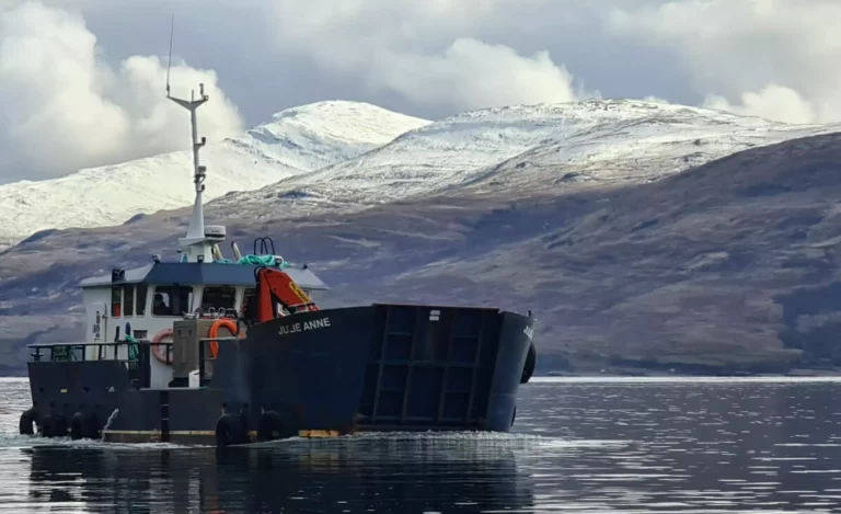 Scrutiny: Attempt to raise sunken work boat makes national news in UK