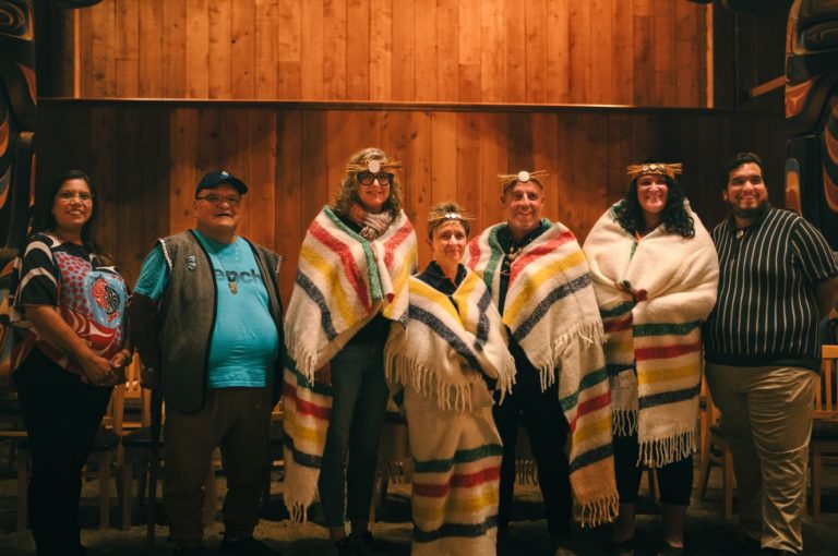 Kitasoo Xai’xais First Nation honour departing Mowi exec with traditional ceremony