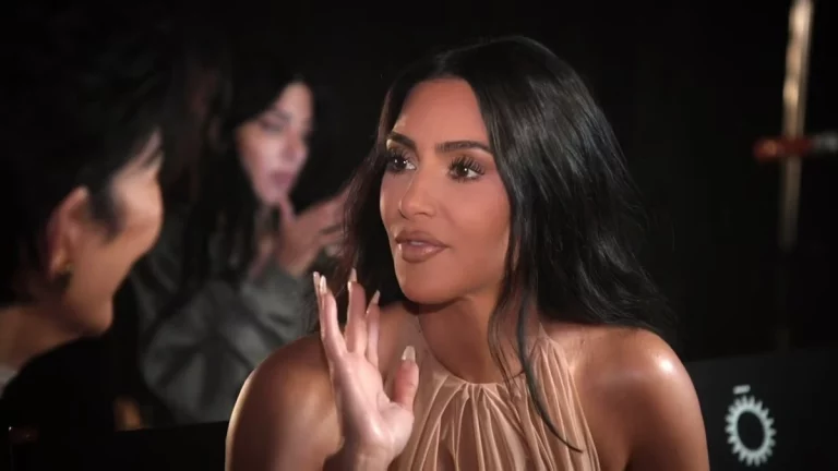 Watch: Kim Kardashian on salmon sperm facial