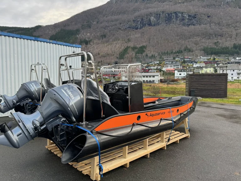 Salaks receives first of four durable HDPE Boats from Aquaservice