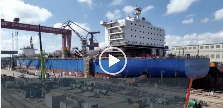 Watch: China’s fish farming tanker moves closer to deep-sea mass production