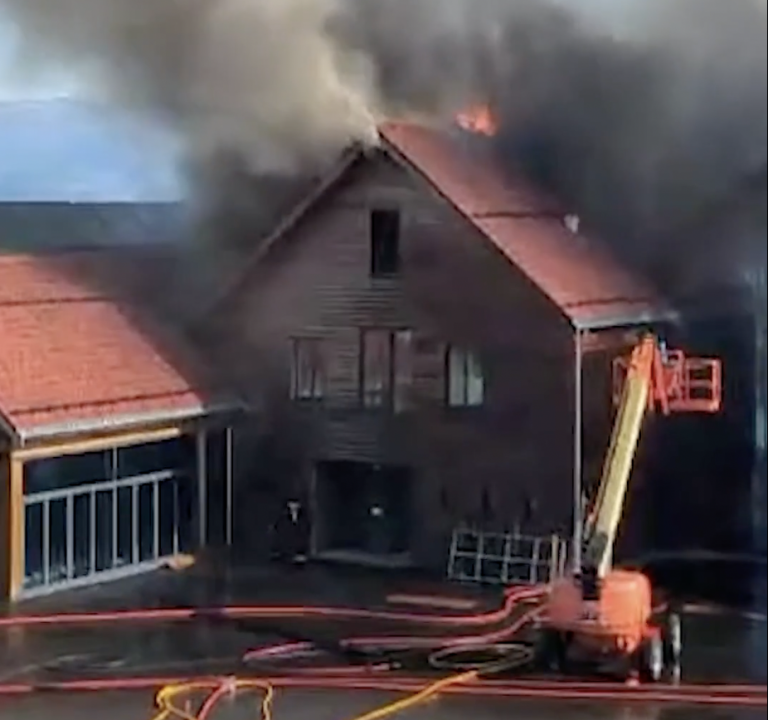 ‘Armageddon’: Fire tears through salmon producer’s offices