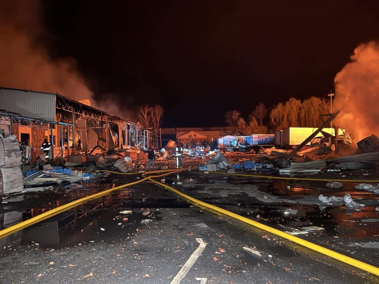 Retail staff wounded in missile strike days after factory obliterated in midnight drone blitz