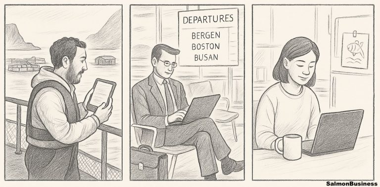 This one isn’t about salmon. It’s about how the news gets made