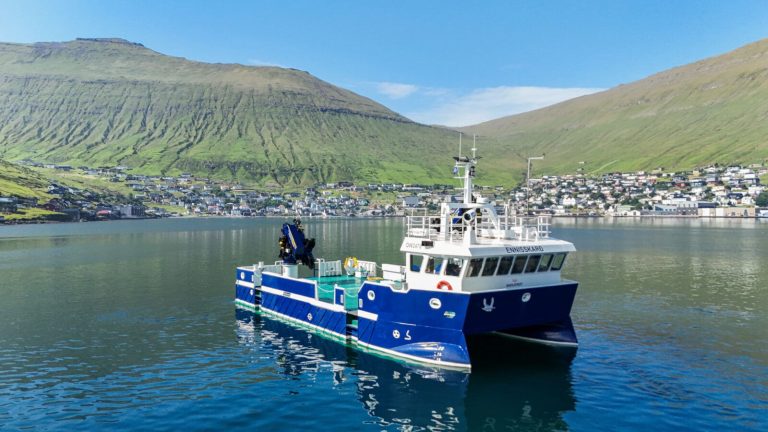 Bakkafrost receives new catamaran for southern fjords operations