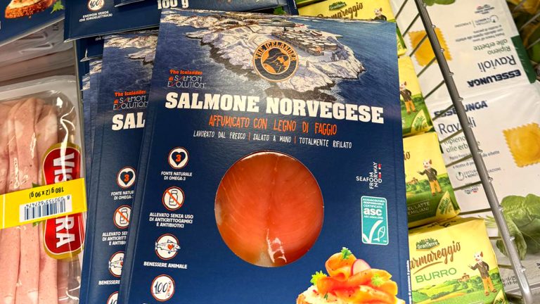 Land-based salmon producer makes retail debut in Italy