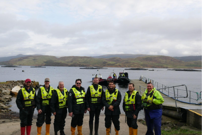 Buyers gain first-hand look at ASC standards during Scottish farm visits