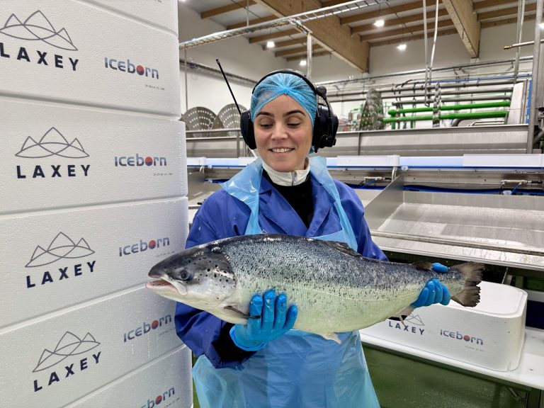 Land-based farmer completes first harvest, confirms processing facility is operational