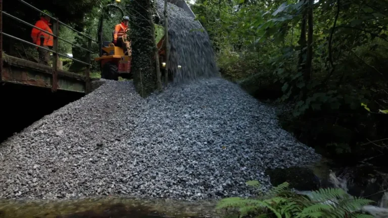 River restoration work improves spawning habitat for Atlantic salmon