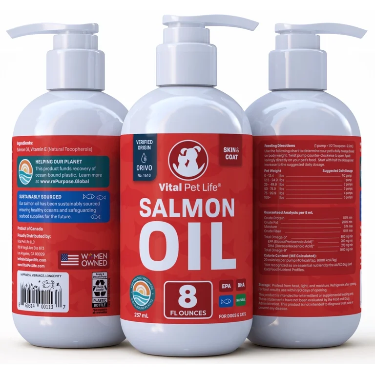 Vital Pet Life: rolls out ASC-certified salmon oil supplement in Walmart
