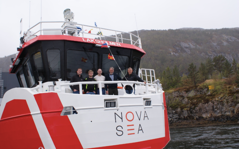 Nova Sea: takes delivery of hybrid workboat Laksholmen