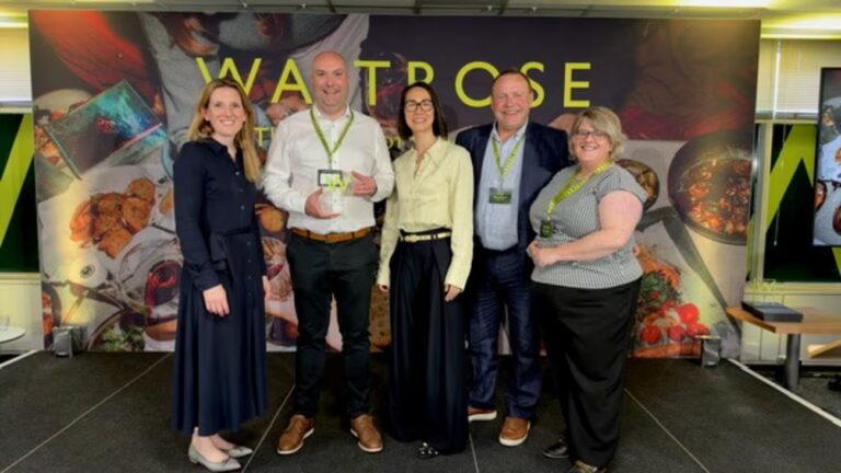 Aquascot: wins Waitrose supplier of the year award